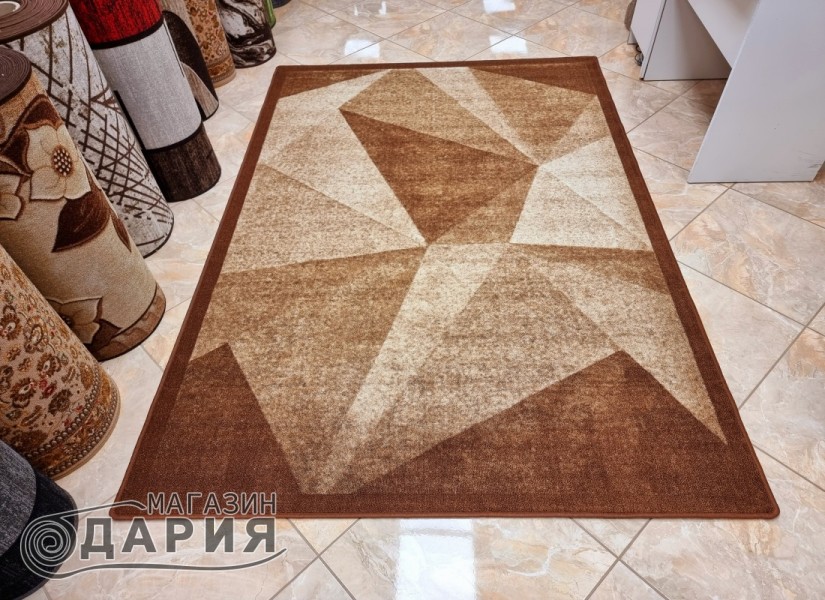 Мокетен килим 86 brown